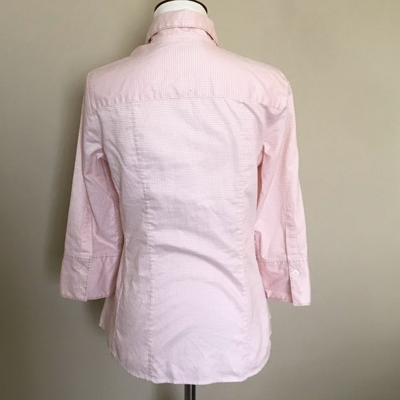 Banana Republic Ping Gingham Button Down - Picture 3 of 4